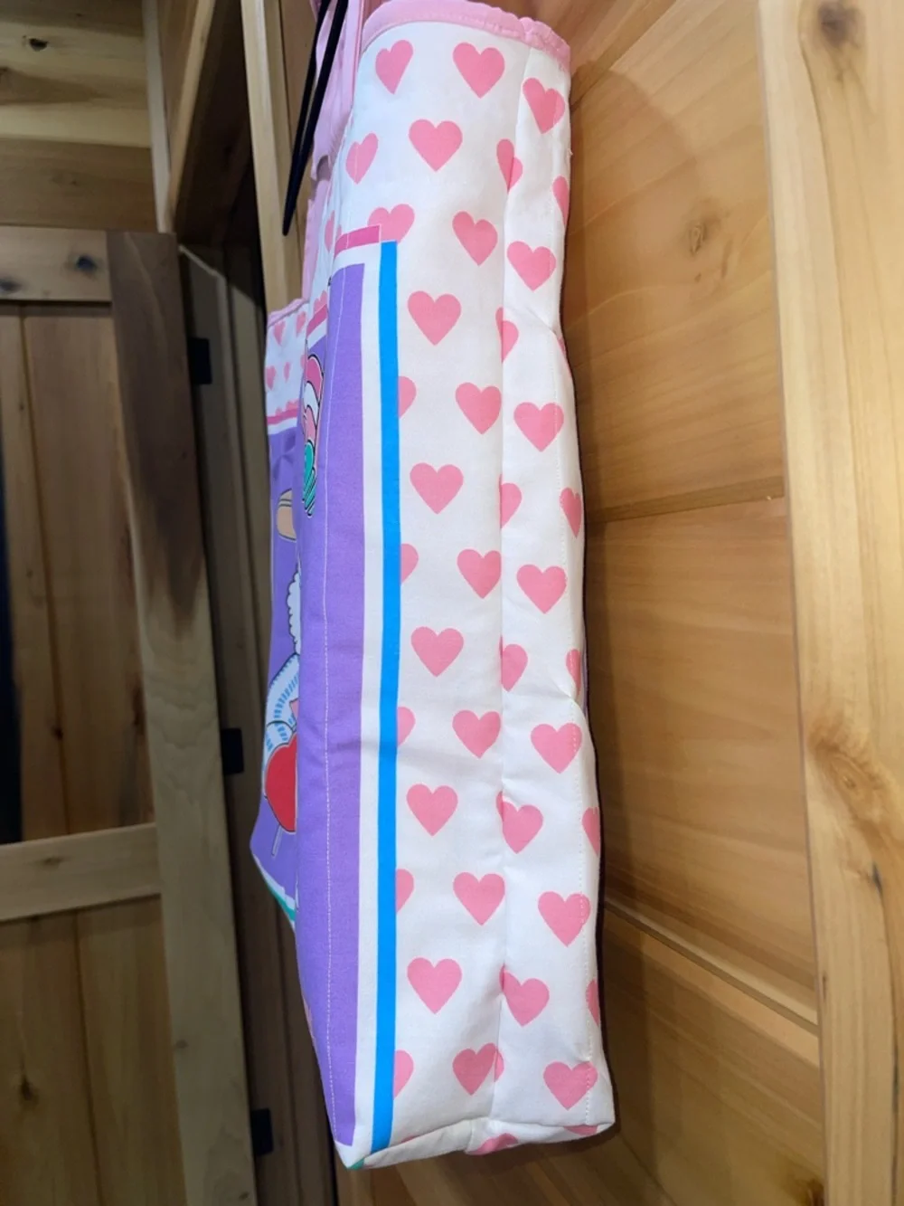 Pink & Purple Kids Tote Bag